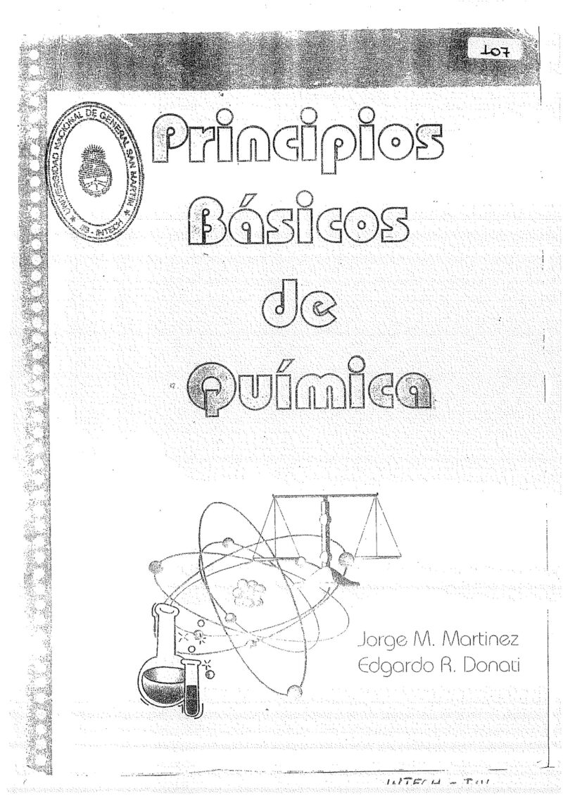 PRINCIPIOS BASICOS DE QUIMICA