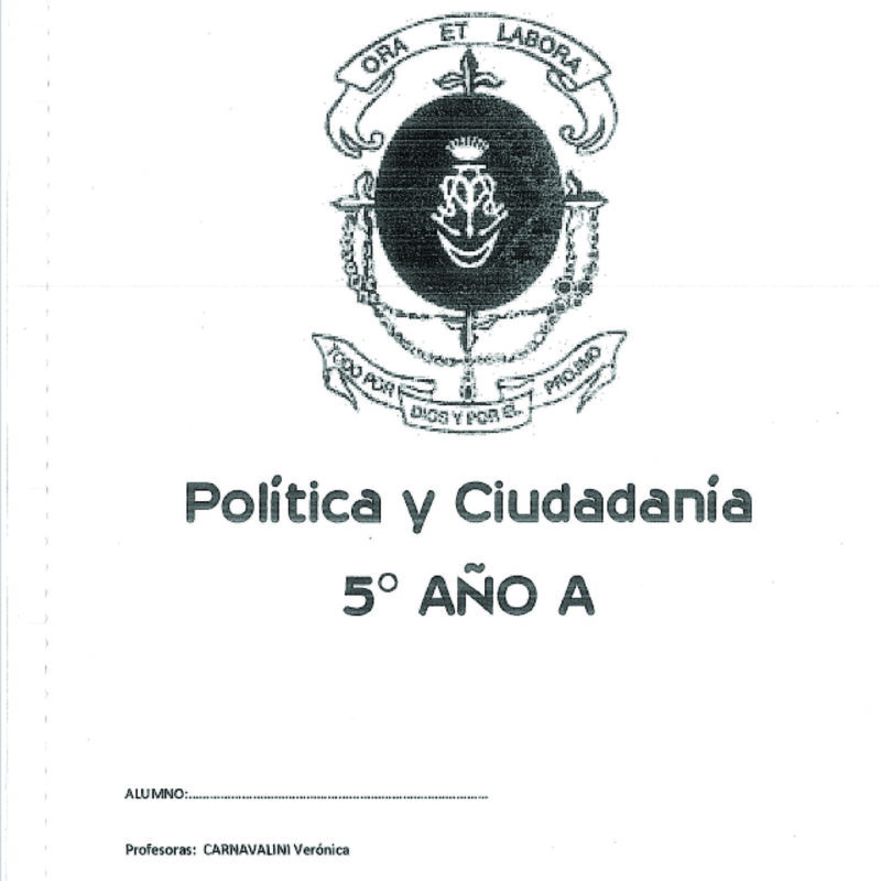 5A-POLITICA Y CIUDADANIA-VERONICA CARNAVALINI-IDC