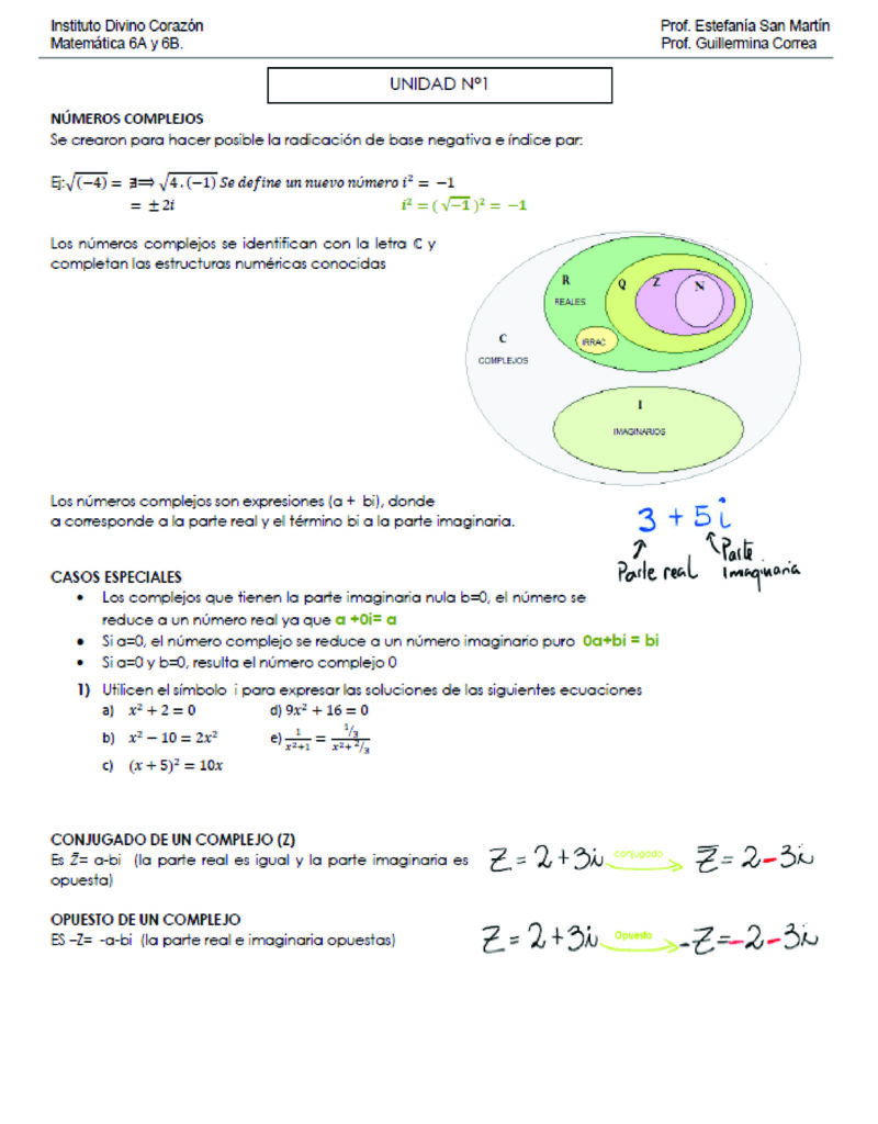 6AYB-GUILLERMINA CORREA-MATEMATICA-UNIDAD 1